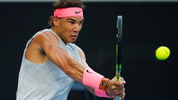 Rafael Nadal def. Damir Dzumhur match highlights (3R)