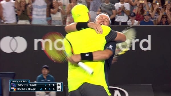Hewitt and Groth charge into the third round