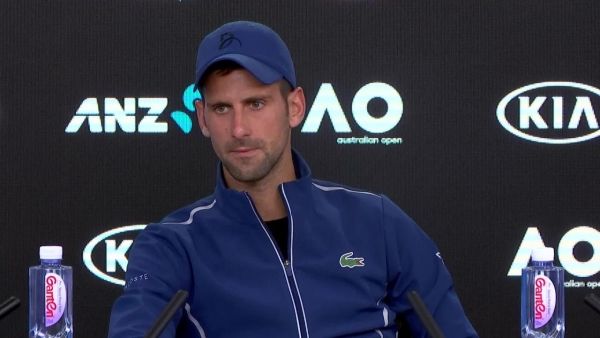 Novak Djokovic press conference (4R)