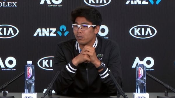 Hyeon Chung press conference (QF)