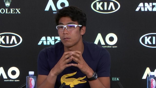 Hyeon Chung press conference (SF)