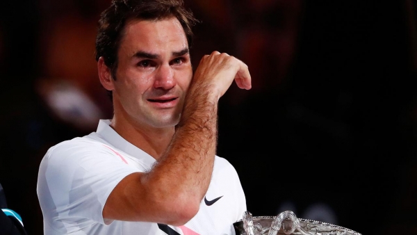 Federer's 20th victory speech