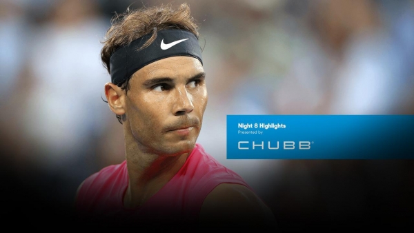 Nadal prevails over courageous Kyrgios