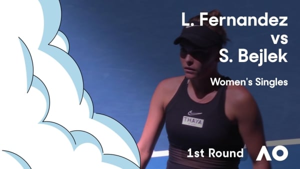 Leylah Fernandez v Sara Bejlek Highlights | Australian Open 2024 First Round