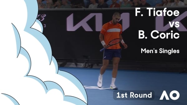 Frances Tiafoe v Borna Coric Highlights | Australian Open 2024 First Round