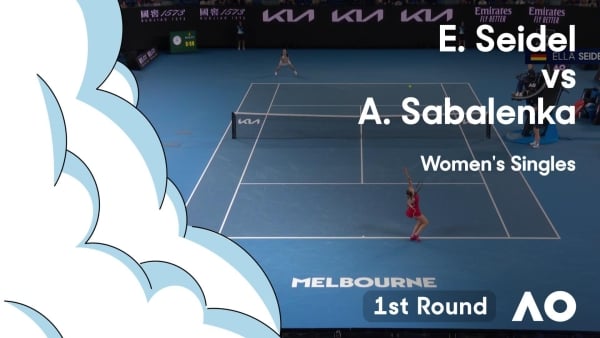 Ella Seidel v Aryna Sabalenka Highlights | Australian Open 2024 First Round