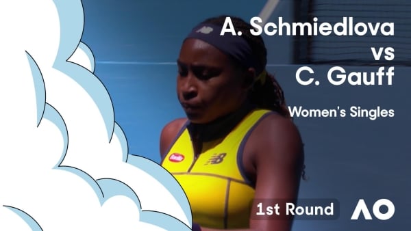 Anna Karolina Schmiedlova v Coco Gauff Highlights | Australian Open 2024 First Round
