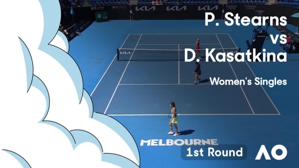 Peyton Stearns v Daria Kasatkina Highlights | Australian Open 2024 First Round