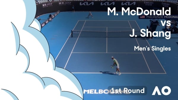 Mackenzie McDonald v Juncheng Shang Highlights | Australian Open 2024 First Round
