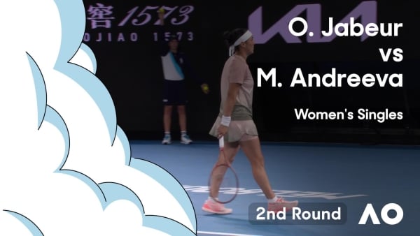 Ons Jabeur v Mirra Andreeva Highlights | Australian Open 2024 Second Round