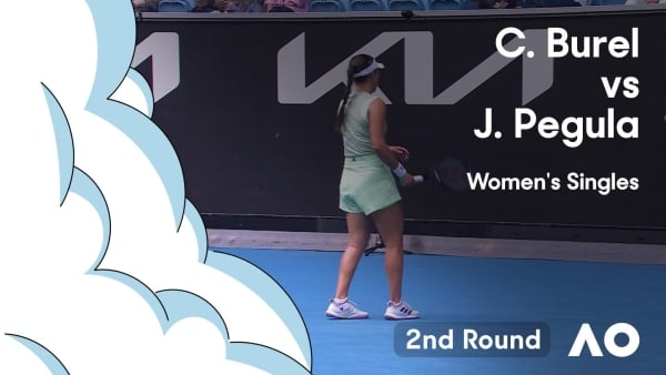 Clara Burel v Jessica Pegula Highlights | Australian Open 2024 Second Round
