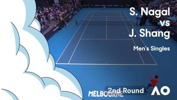 Sumit Nagal v Juncheng Shang Highlights | Australian Open 2024 Second Round