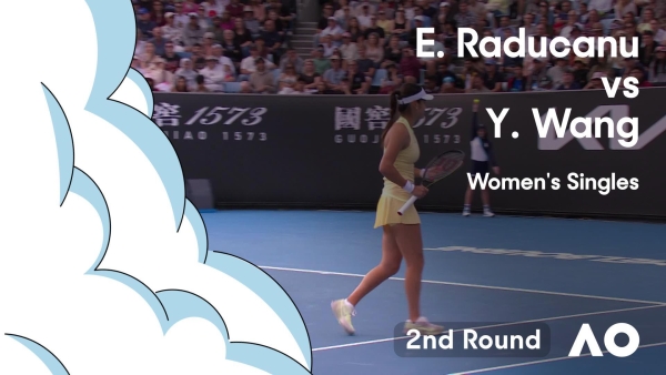 Emma Raducanu v Yafan Wang Highlights | Australian Open 2024 Second Round