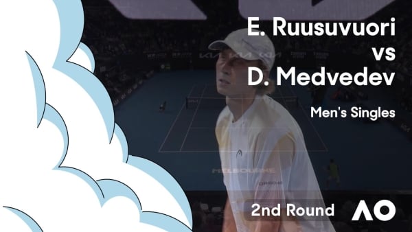 Emil Ruusuvuori v Daniil Medvedev Highlights | Australian Open 2024 Second Round