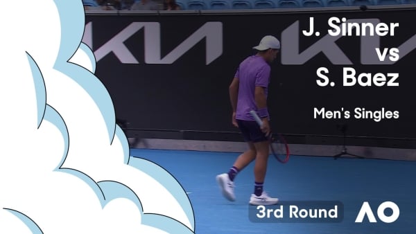Jannik Sinner v Sebastian Baez Highlights | Australian Open 2024 Third Round