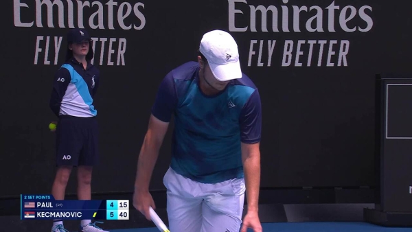 Tommy Paul v Miomir Kecmanovic Highlights | Australian Open 2024 Third Round