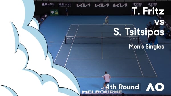 Taylor Fritz v Stefanos Tsitsipas Highlights | Australian Open 2024 Fourth Round