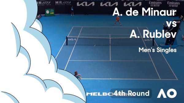Alex de Minaur v Andrey Rublev Highlights | Australian Open 2024 Fourth Round