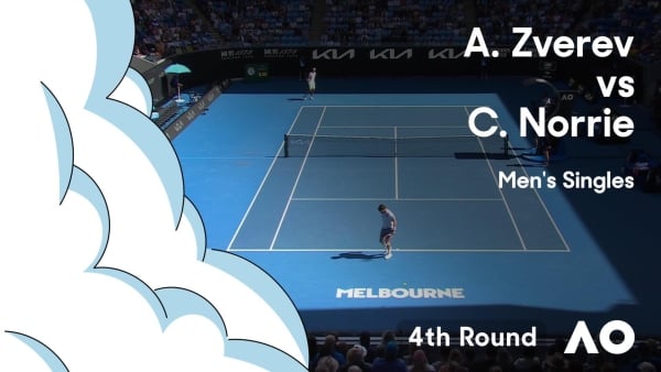 Alexander Zverev v Cameron Norrie Highlights | Australian Open 2024 Fourth Round