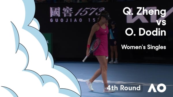Qinwen Zheng v Oceane Dodin Highlights | Australian Open 2024 Fourth Round