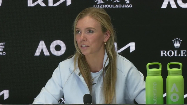 Press Conference by Katie Boulter