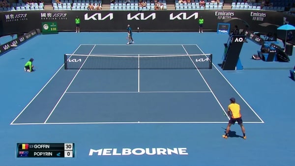 David Goffin vs Alexei Popyrin Match Highlights (1R) | Australian Open 2021