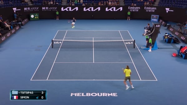 Stefanos Tsitsipas vs Gilles Simon Match Highlights (1R) | Australian Open 2021