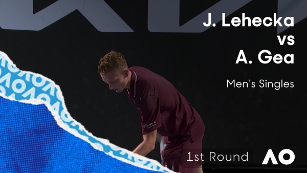 Jiri Lehecka v Arthur Gea Highlights | Australian Open 2026 First Round