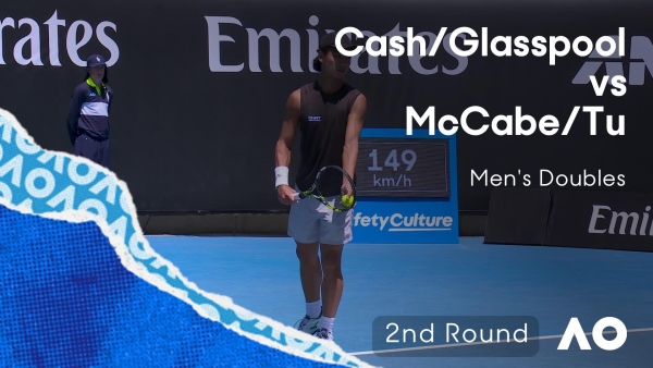 Cash/Glasspool v McCabe/Tu Highlights | Australian Open 2026 Second Round