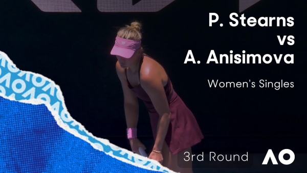 Peyton Stearns v Amanda Anisimova Highlights | Australian Open 2026 Third Round
