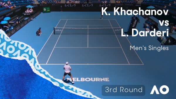 Karen Khachanov v Luciano Darderi Highlights | Australian Open 2026 Third Round