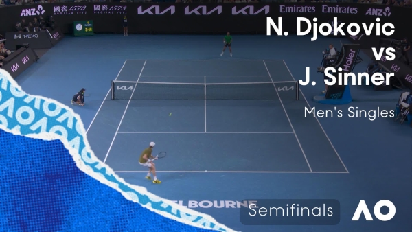 Novak Djokovic v Jannik Sinner Highlights | Australian Open 2026 Semifinal 