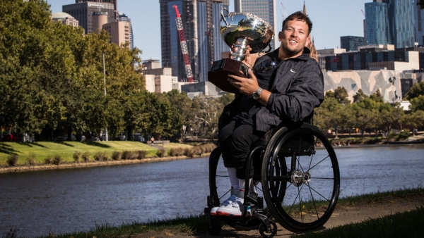 Dylan Alcott ready to say goodbye at AO 2022