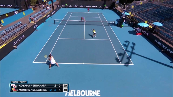 Aoyama/Shibahara v Mertens/Sabalenka match highlights (QF) | Australian Open 2021
