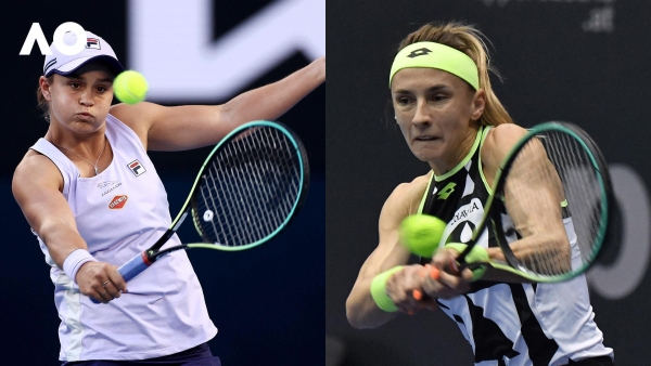 Ashleigh Barty vs Lesia Tsurenko Match Highlights (1R) | Australian Open 2022