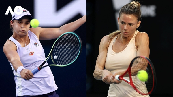 Ashleigh Barty vs Camila Giorgi Match Highlights (3R) | Australian Open 2022