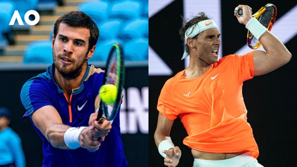 Karen Khachanov vs Rafael Nadal Match Highlights (3R) | Australian Open 2022