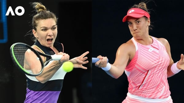 Simona Halep vs Danka Kovinic Match Highlights (3R) | Australian Open 2022
