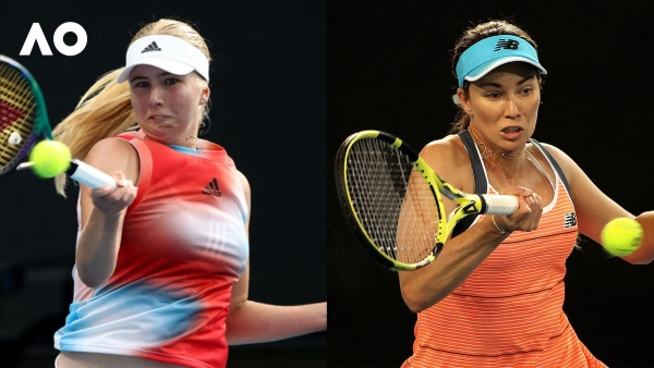 Clara Tauson vs Danielle Collins Match Highlights (3R) | Australian Open 2022