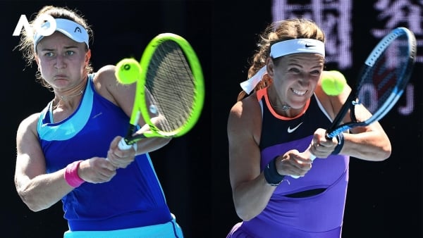 Barbora Krejcikova vs Victoria Azarenka Match Highlights (4R) | Australian Open 2022