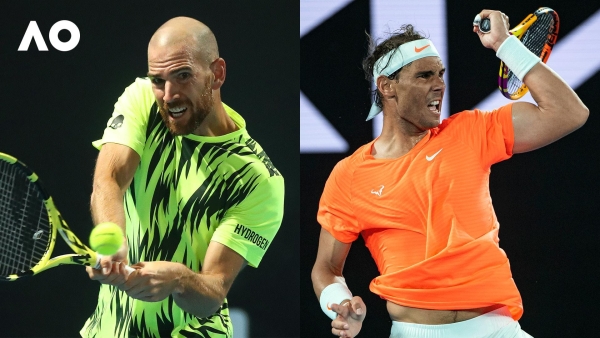 Adrian Mannarino vs Rafael Nadal Match Highlights (4R) | Australian Open 2022