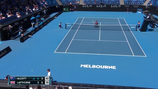Dylan Alcott v Andy Lapthorne Match Highlights (SF) | Australian Open 2022