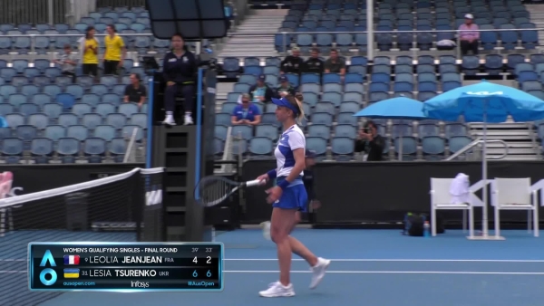 Leolia Jeanjean v Lesia Tsurenko Highlights (F) | Australian Open 2023