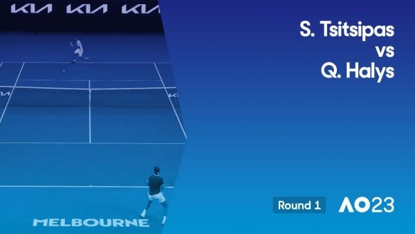 Stefanos Tsitsipas v Quentin Halys Highlights (1R) | Australian Open 2023