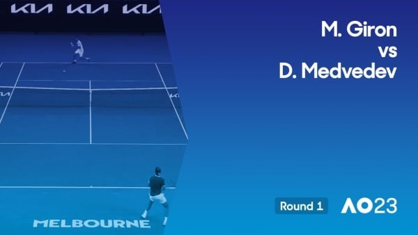 Marcos Giron v Daniil Medvedev Highlights (1R) | Australian Open 2023