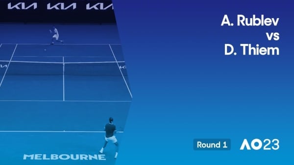 Andrey Rublev v Dominic Thiem Highlights (1R) | Australian Open 2023