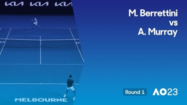 Matteo Berrettini v Andy Murray Highlights (1R) | Australian Open 2023