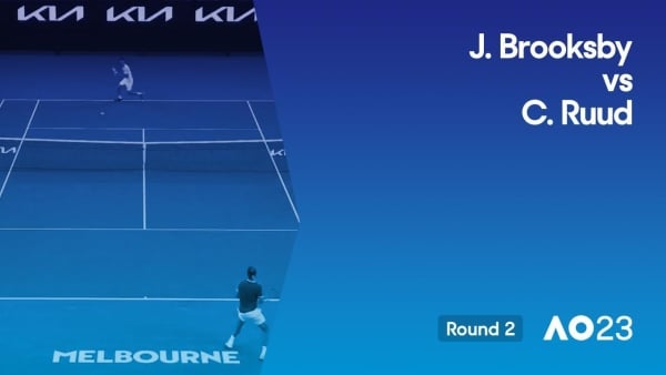 Jenson Brooksby v Casper Ruud Highlights (2R) | Australian Open 2023