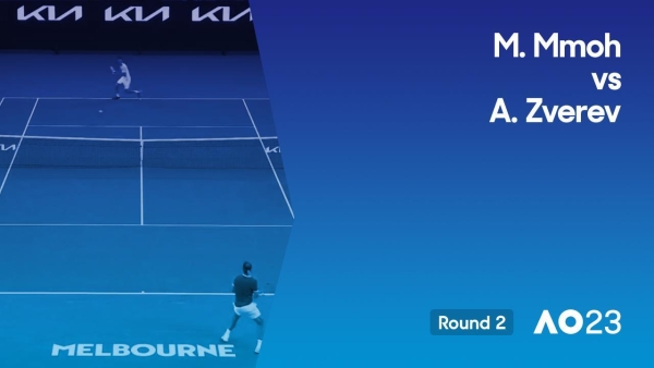 Michael Mmoh v Alexander Zverev Highlights (2R) | Australian Open 2023