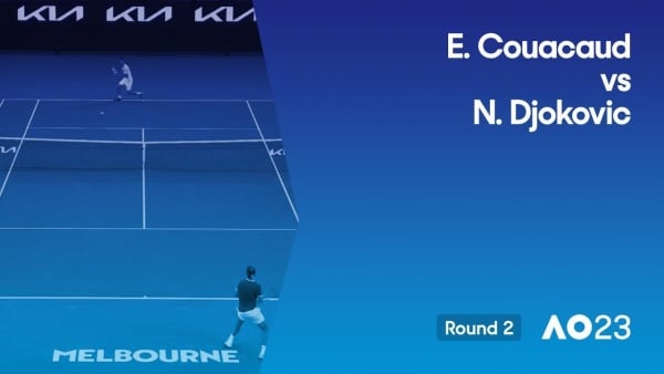 Enzo Couacaud v Novak Djokovic Highlights (2R) | Australian Open 2023